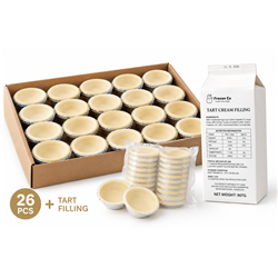 Tart Shells and Cream Filling Set